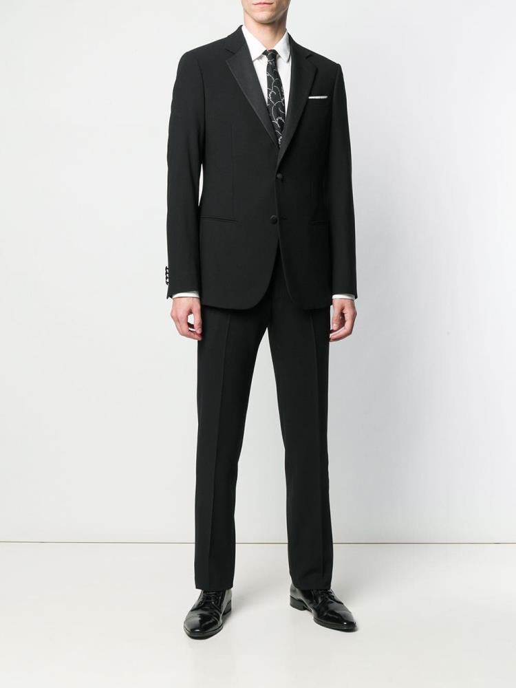 Trajes Giorgio Armani Two Piece Hombre Negras | NAWYA1VC