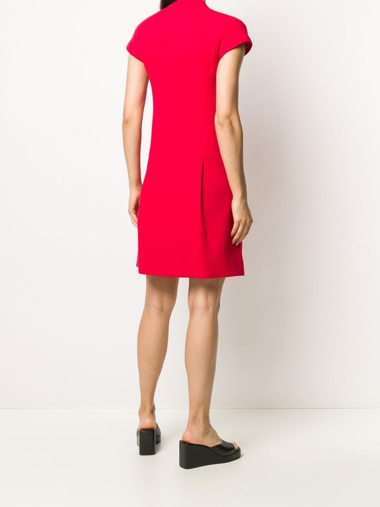 Vestido Armani Emporio Low Cintura Corta Mujer Rojas | 9E5ZHE1Y