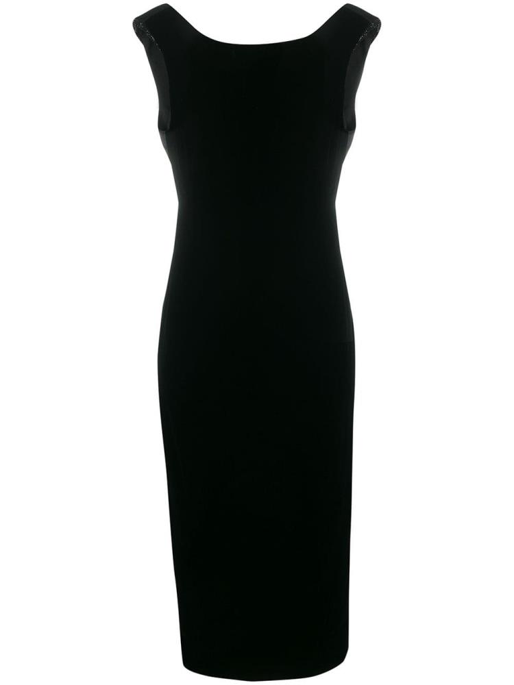 Vestido Armani Emporio Sin Manga Evening Mujer Negras | XBDVFC73