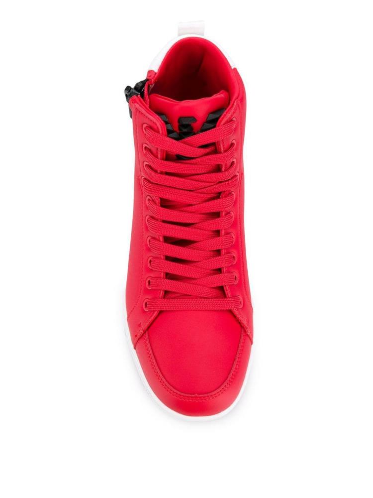 Zapatillas Ea7 Emporio Armani Hi Top Mujer Rojas | AS3GTZTC