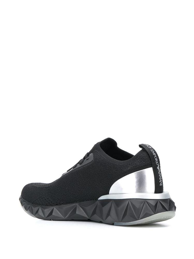 Zapatillas Ea7 Emporio Armani Slip On Ridged Hombre Negras | IU1AUK8D