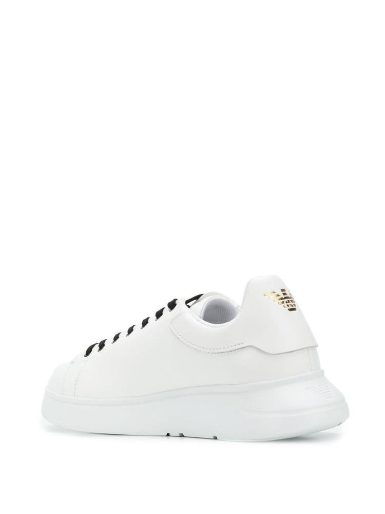 Zapatillas Armani Emporio Arm Slogan Hombre Blancas | HDNGML05