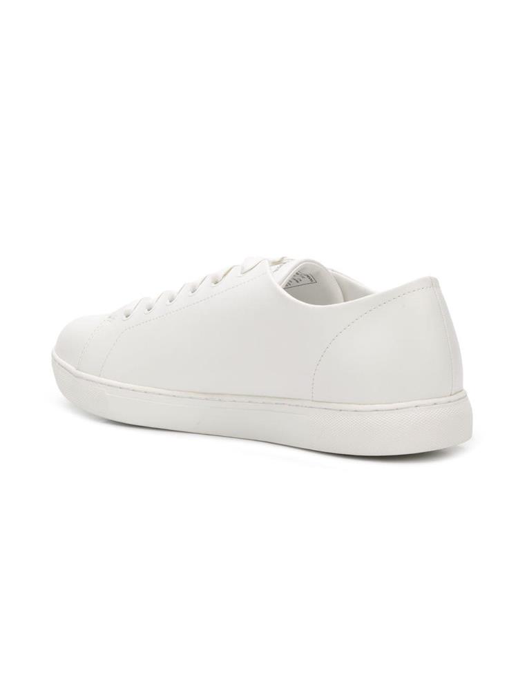 Zapatillas Armani Emporio Encaje Up Low Hombre Blancas | 0J414N08