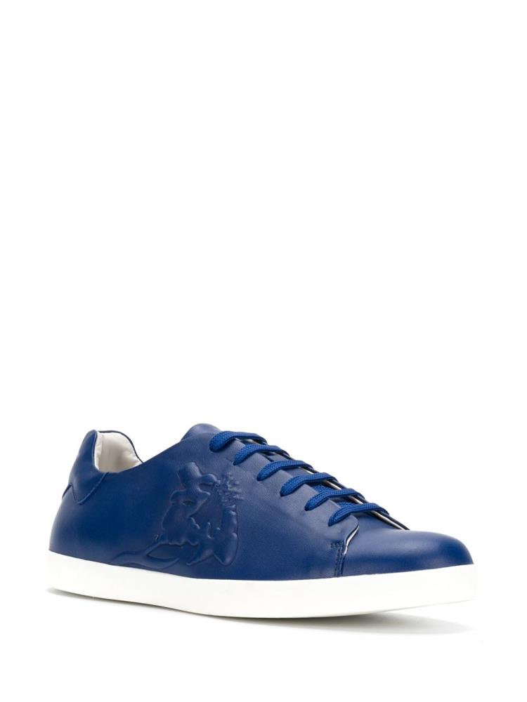 Zapatillas Armani Emporio Encaje Up Mujer Azules | NVGRUWLM