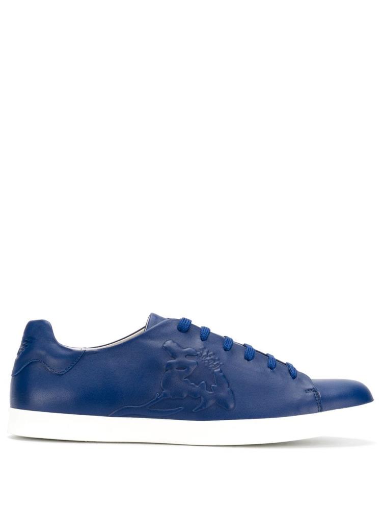 Zapatillas Armani Emporio Encaje Up Mujer Azules | NVGRUWLM