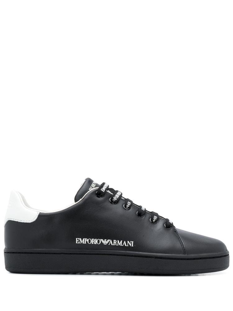 Zapatillas Armani Emporio Low Top Mujer Negras | CL29303N