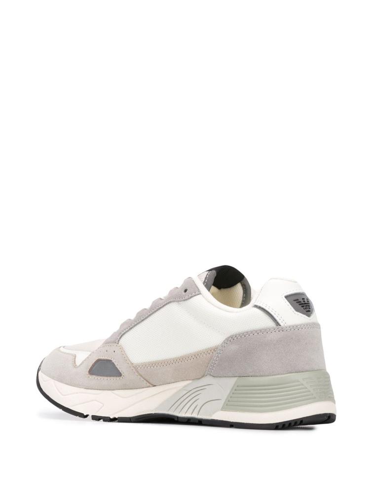 Zapatillas Armani Emporio Panelled Low Top Hombre Beige | 0EA8TUCC