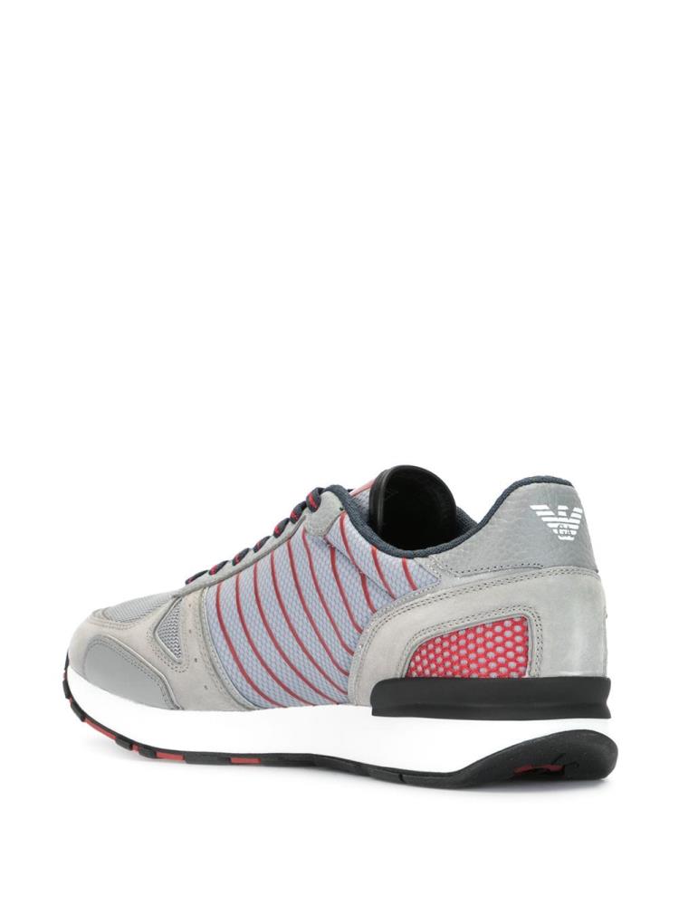 Zapatillas Armani Emporio Side Logo Hombre Gris | MUNJUQ66