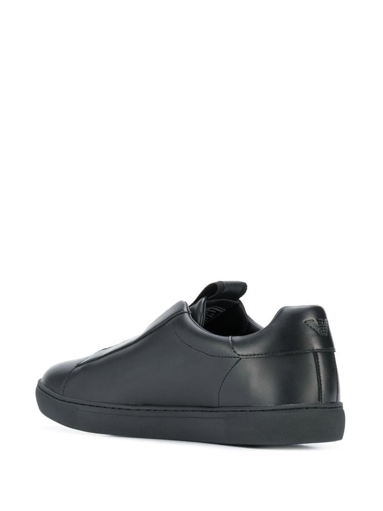 Zapatillas Armani Emporio Slip On Hombre Negras | PUQD53NH