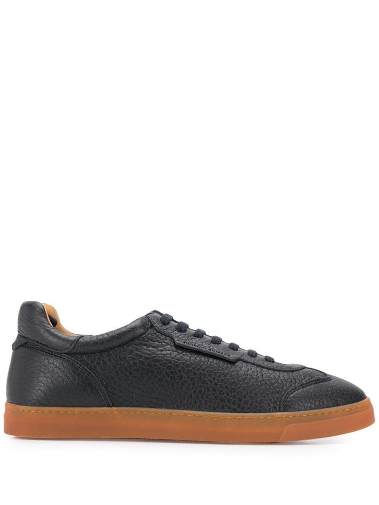 Zapatillas Giorgio Armani Contrasting Sole Hombre Azules | 7KPN5OWP