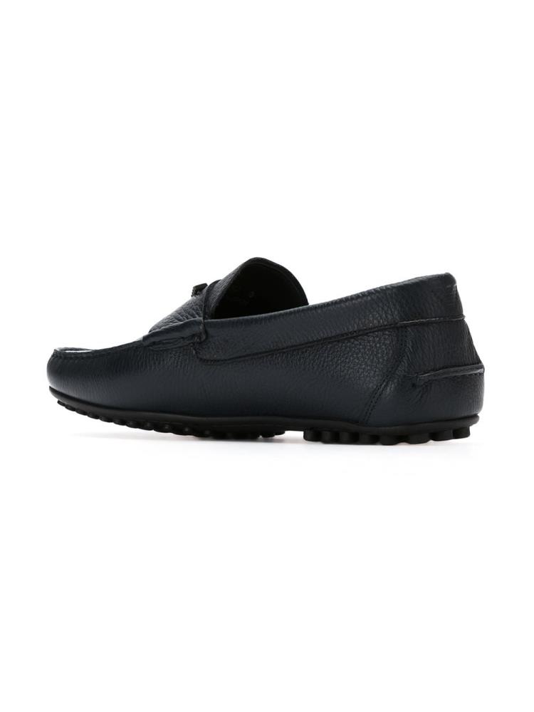 Zapatos Armani Emporio Logo Oxfords Shoes Hombre Negras | LNDWCCMY