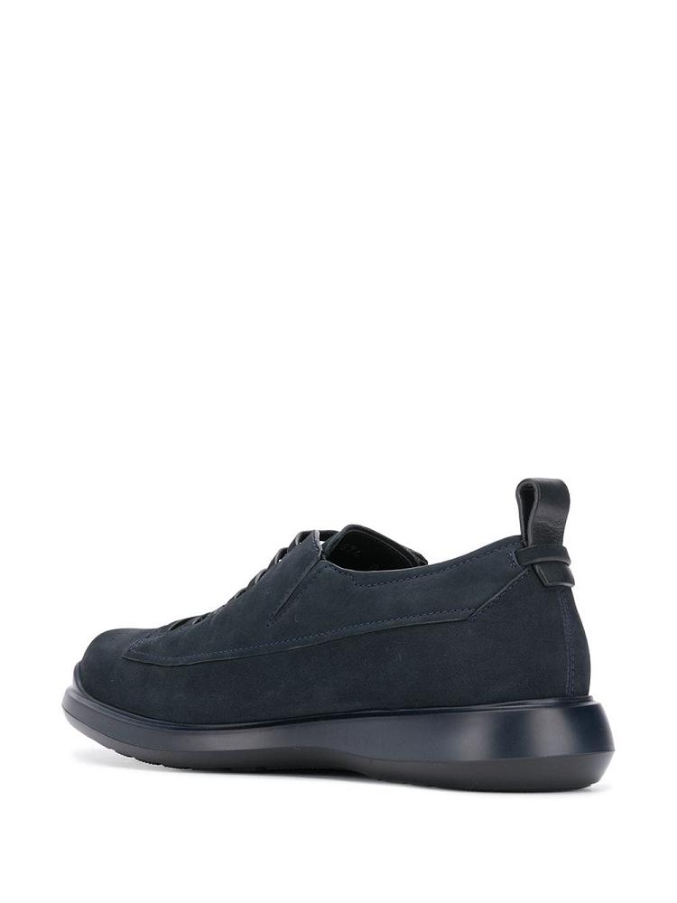 Zapatos Giorgio Armani Faded Encaje Up Shoes Hombre Azules | 6U2JVF36