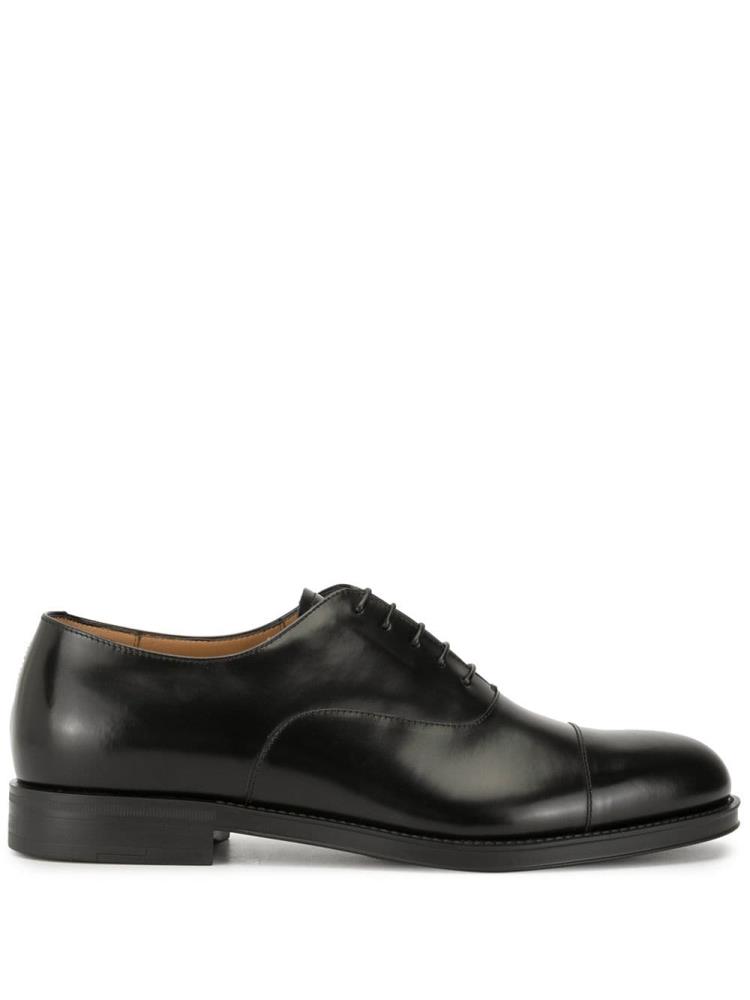 Zapatos Giorgio Armani Ga Man Encaje Up Shoes Hombre Negras | KPV7QGAG