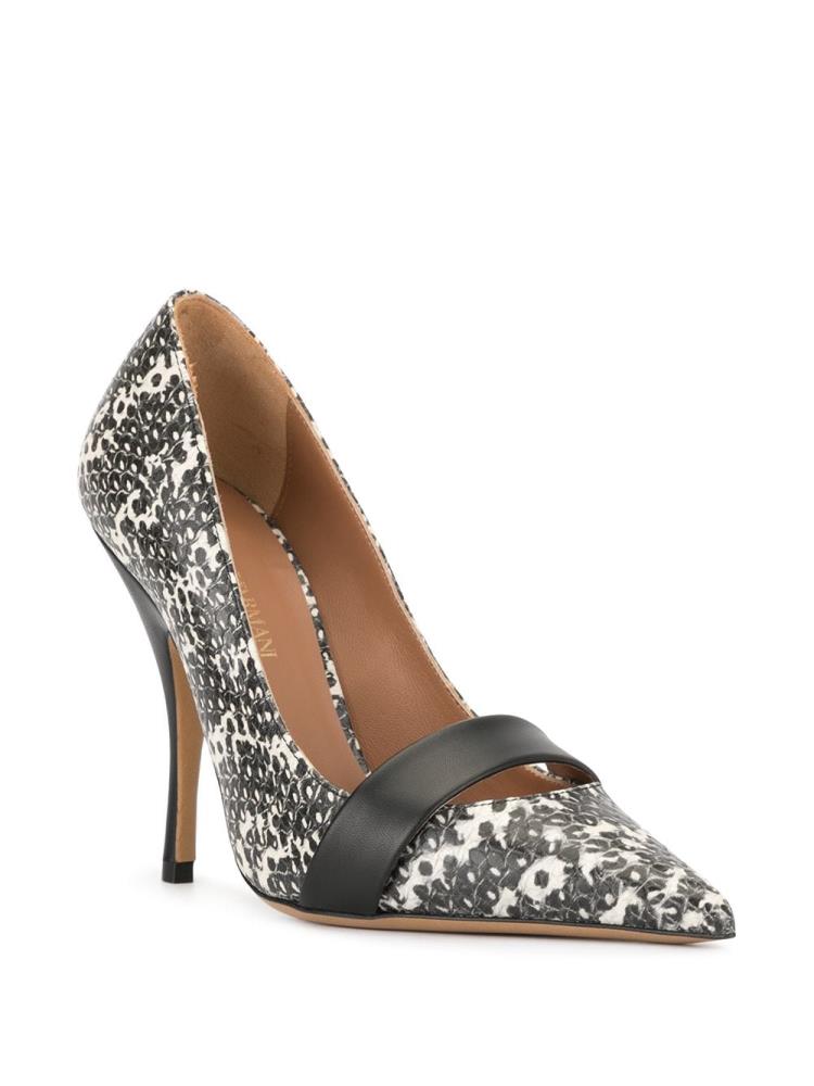 Zapatos De Salon Armani Emporio Printed Pointed Puntera Mujer Blancas Negras | 9F139UYG